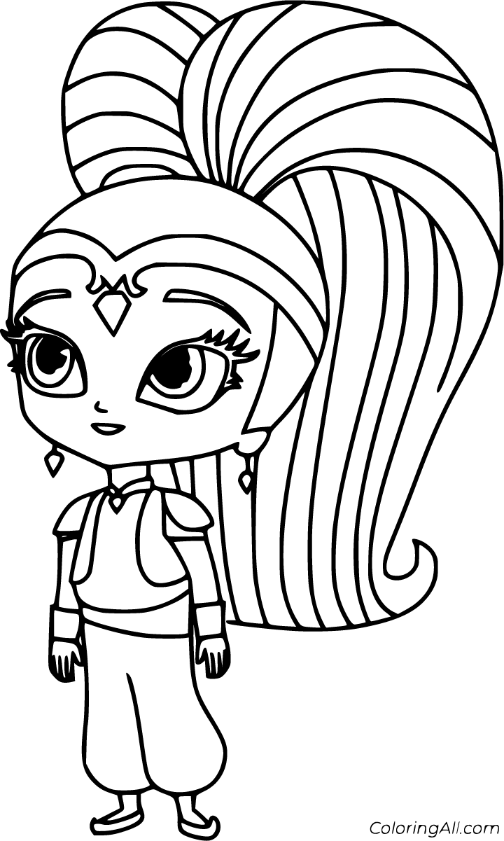 Shimmer And Shine Free Printables