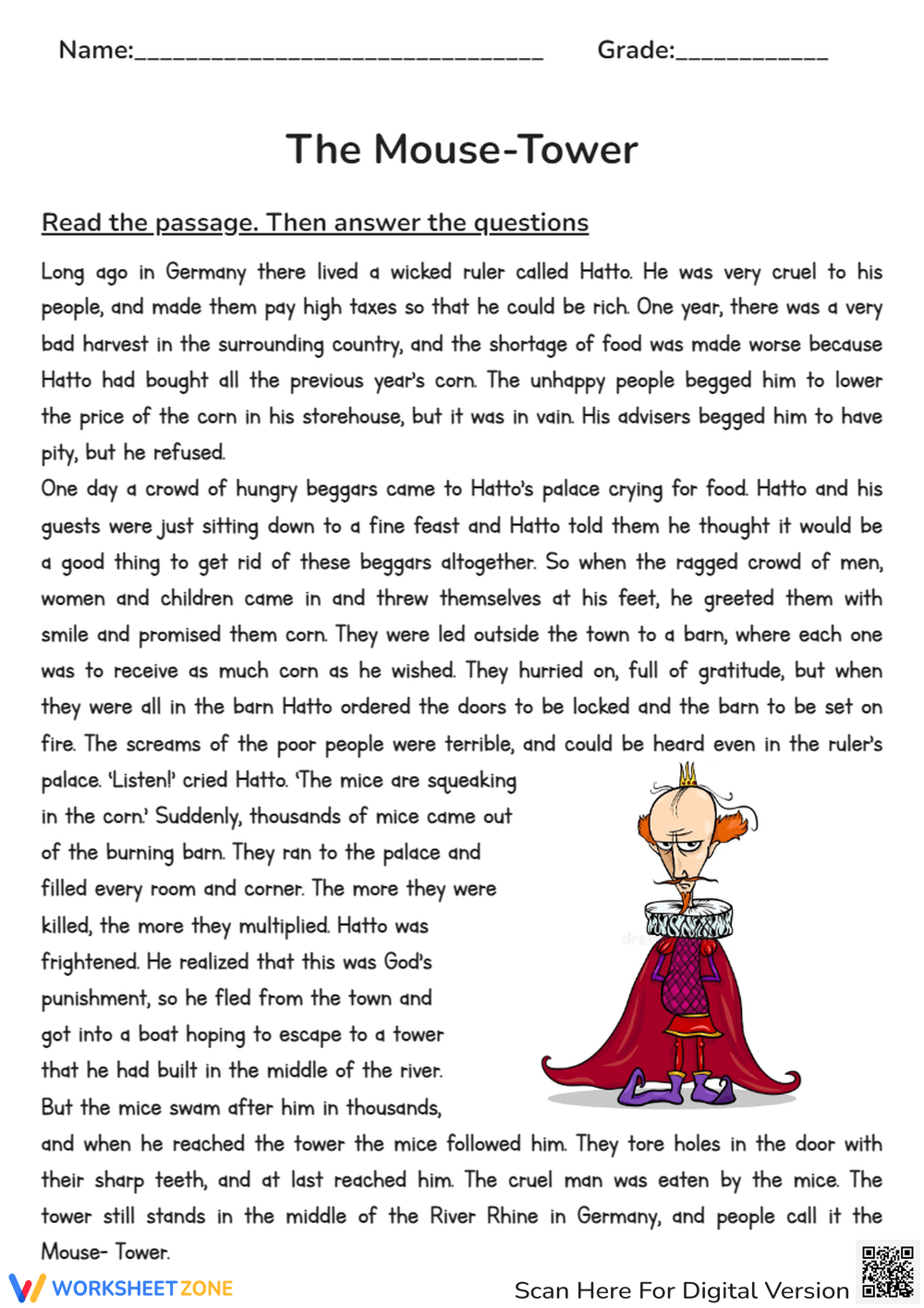 Short Story Worksheets 2025