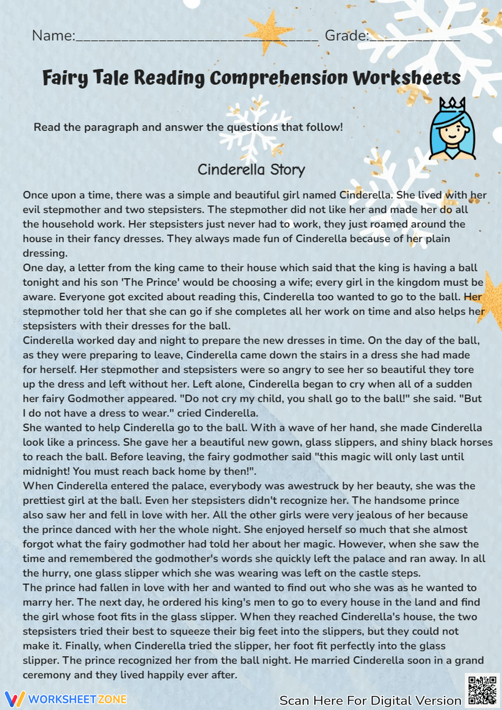 Short Story Worksheets 2025