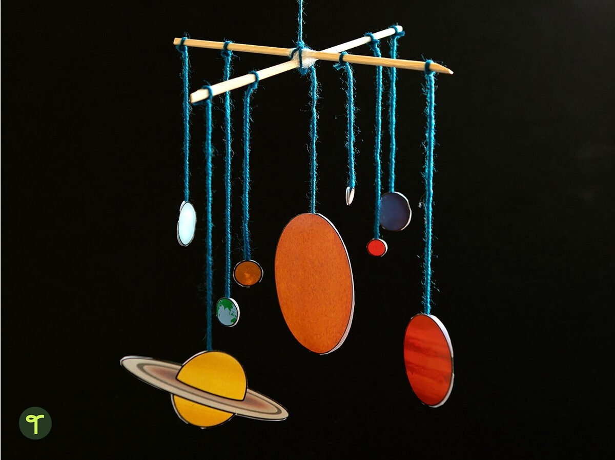 Solar System Mobile Craft Activity Teach Starter