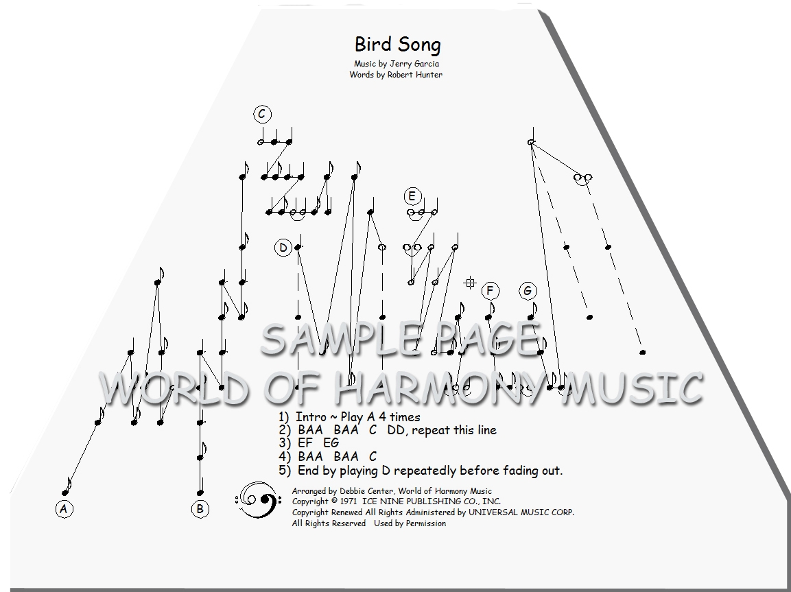 Standard Downloadable Zither Sheet Music World Of Harmony Music Art