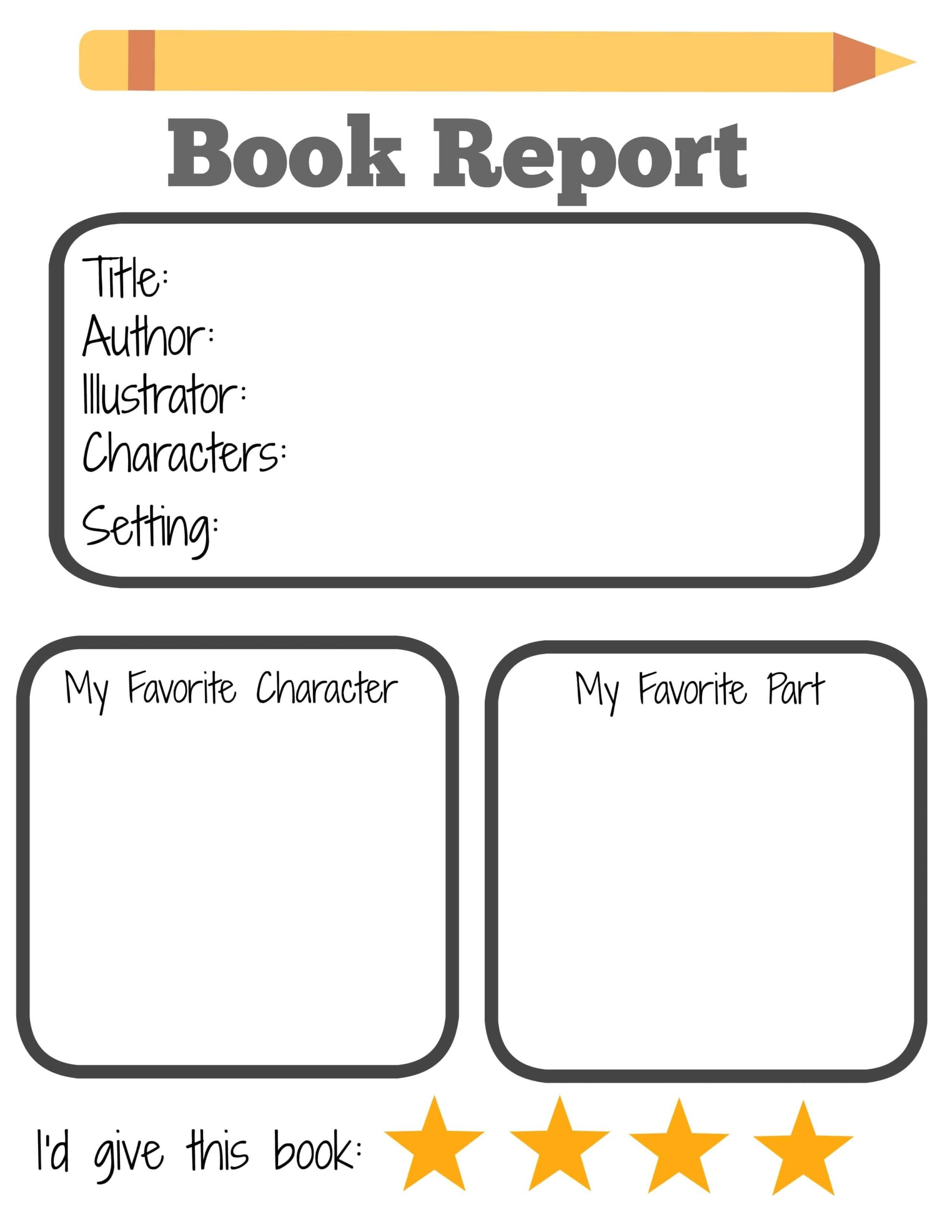 Starting A Summer Book Club For Kids And FREE Printable Book Report The Chirping Moms