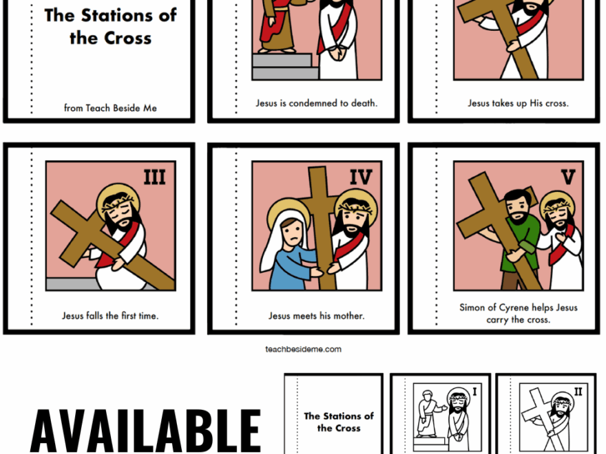 Stations Of The Cross For Kids Teach Beside Me