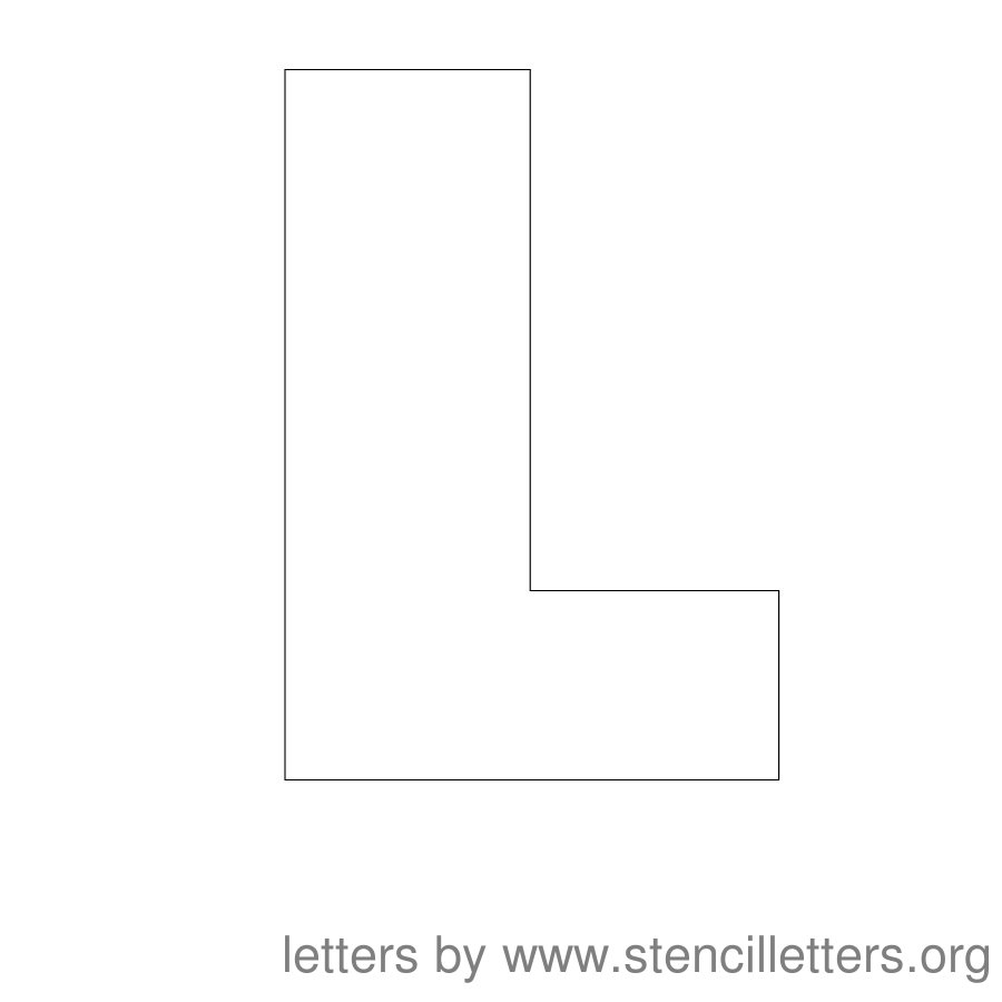 Stencil Letters 12 Inch Uppercase To Print Stencil Letters Org