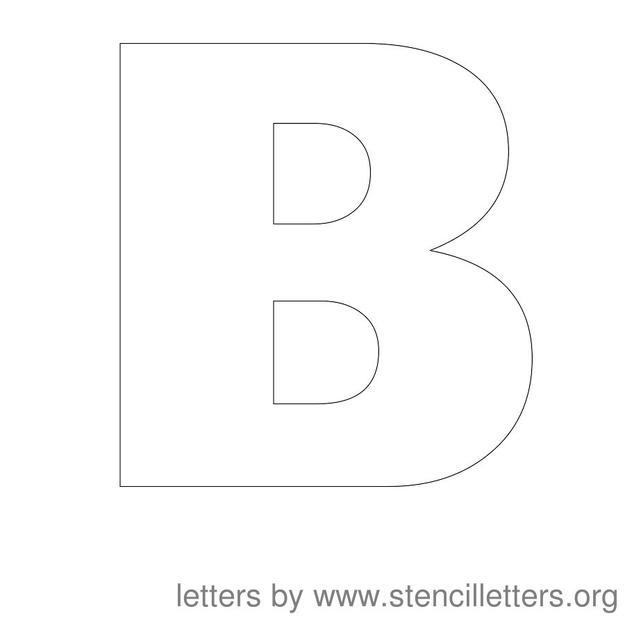 Stencil Letters 12 Inch Uppercase To Print Stencil Letters Org