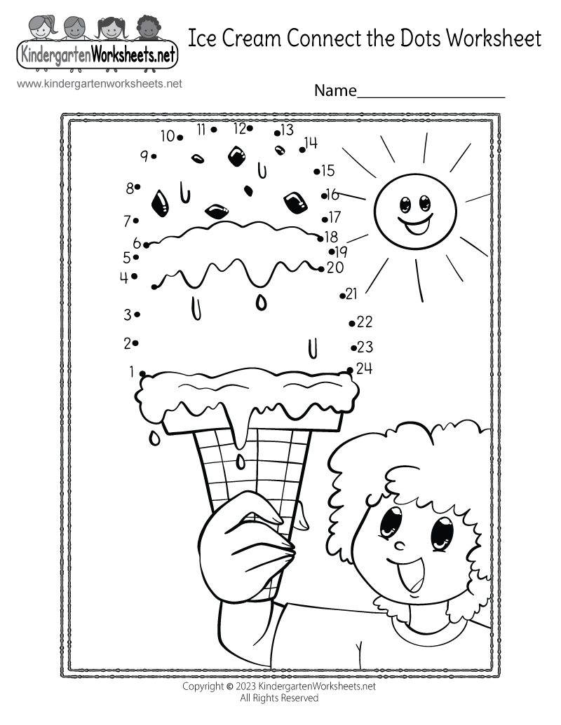 Connect The Dots Printable Pages