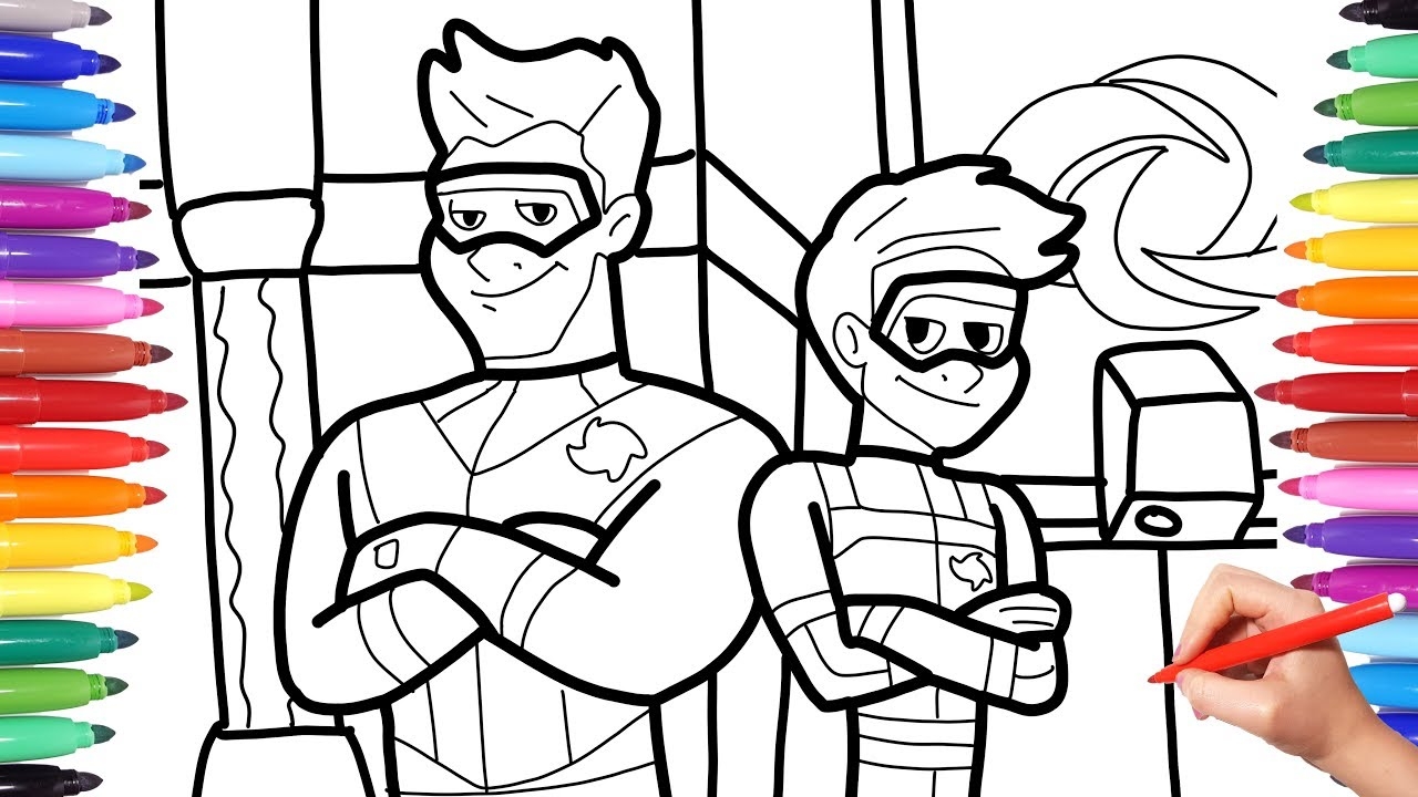 Henry Danger Printable Coloring Pages