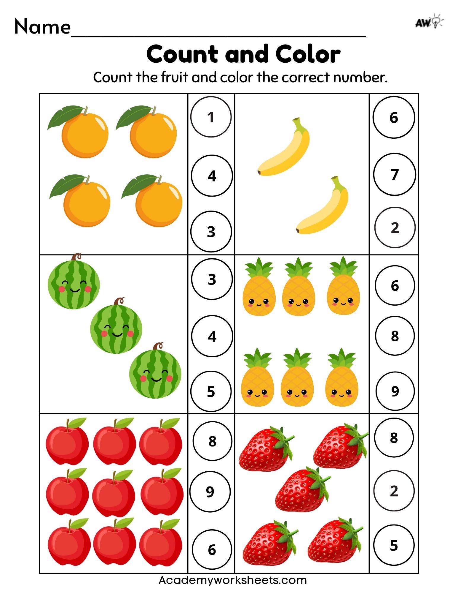 The Best Matching Numbers With Objects 1 10 Worksheets Academy Worksheets