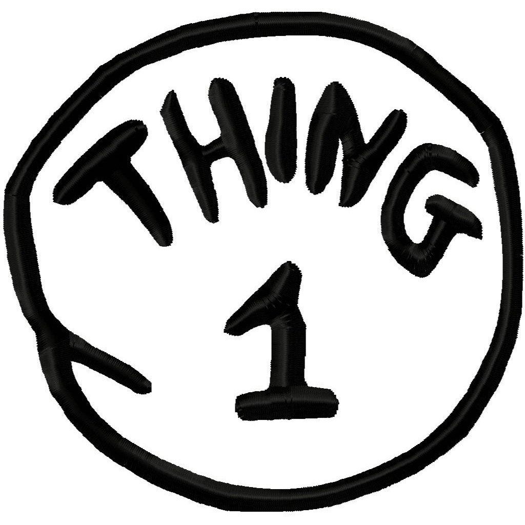 Thing 1 And Thing 2 Logo Printable