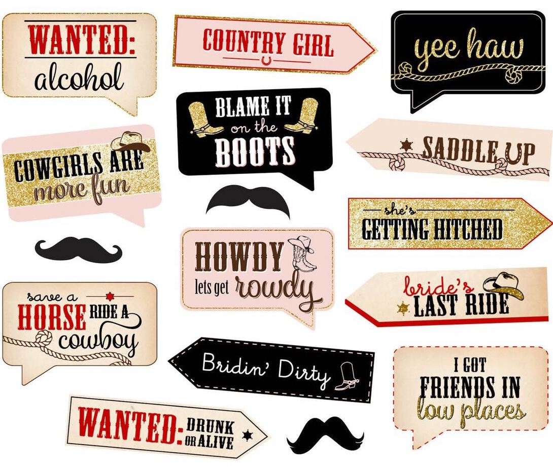 Top 10 Best Western Photo Booth Props For Rustic Charm And Fun TemplatesBooth