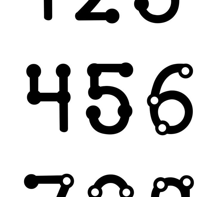 TouchMath Numbers 1 9 10 Free PDF Printables Printablee