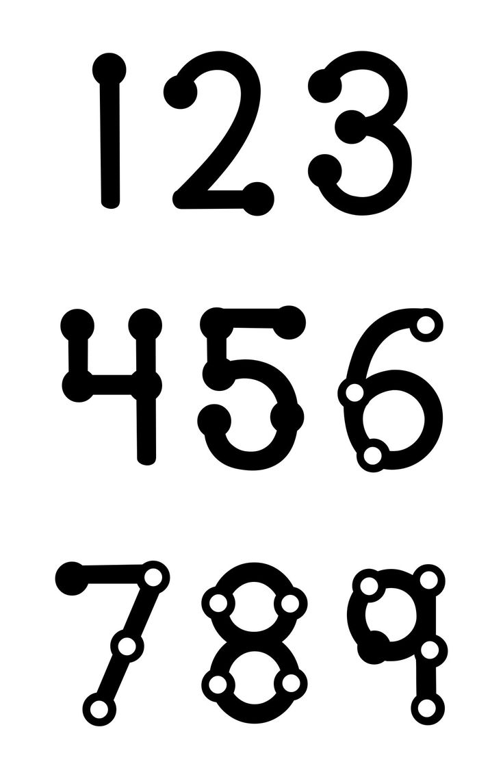 TouchMath Numbers 1 9 10 Free PDF Printables Printablee