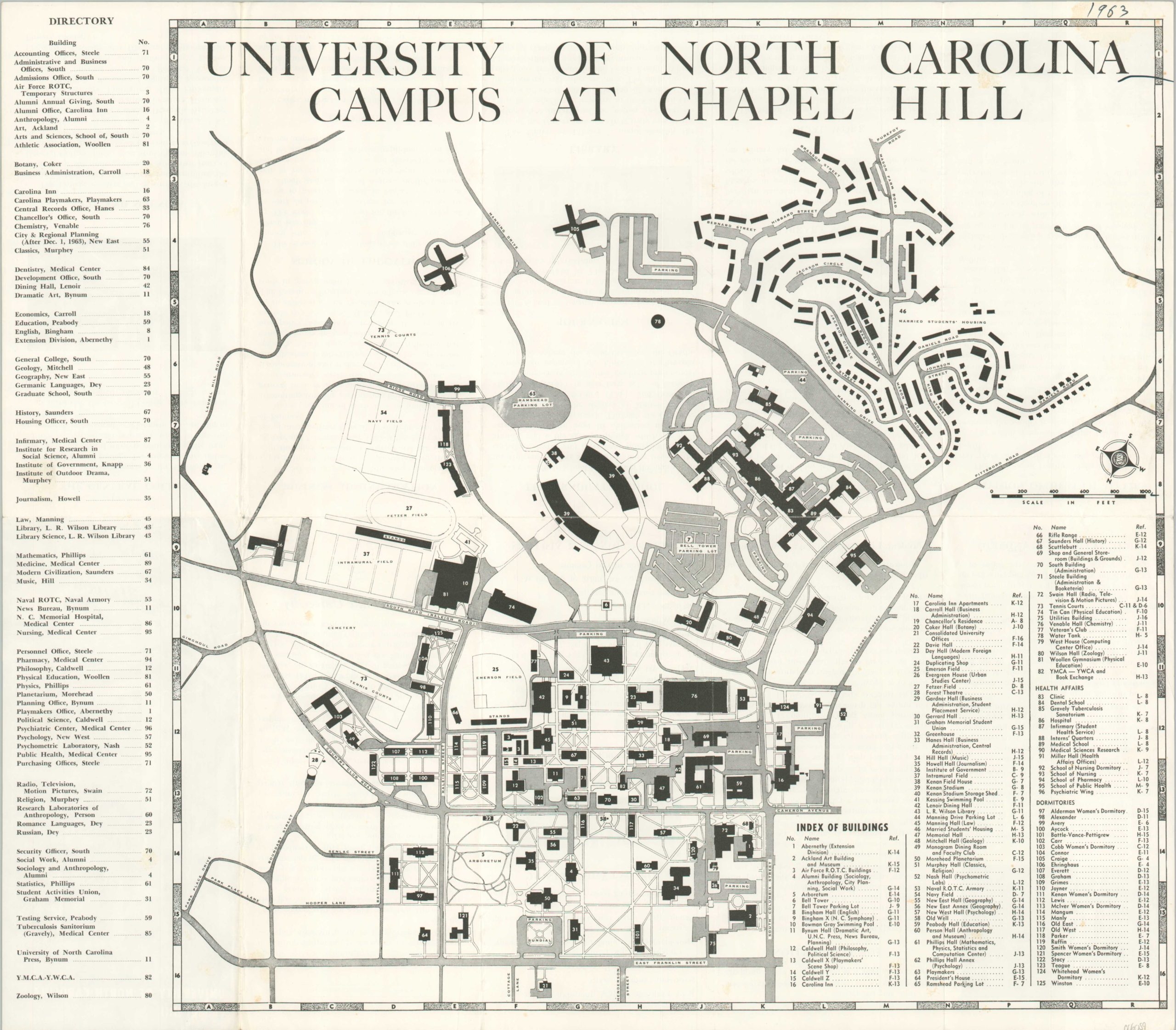 University Of North Carolina At Chapel Hill The First State University By University Of North Carolina Fine 1963 Curtis Wright Maps