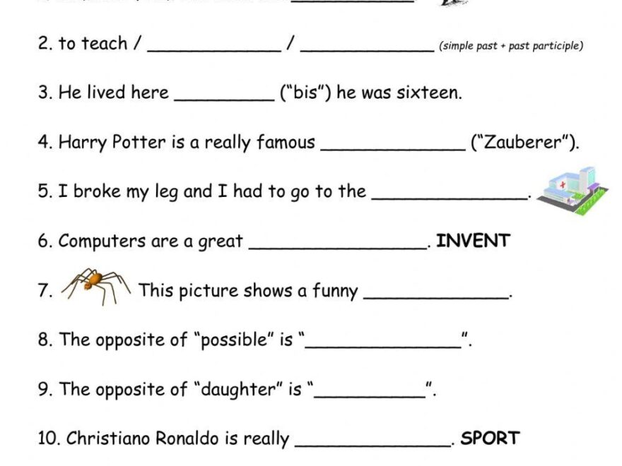 Vocabulary Test Interactive Activity For Grade 6 Live Worksheets Worksheets Library