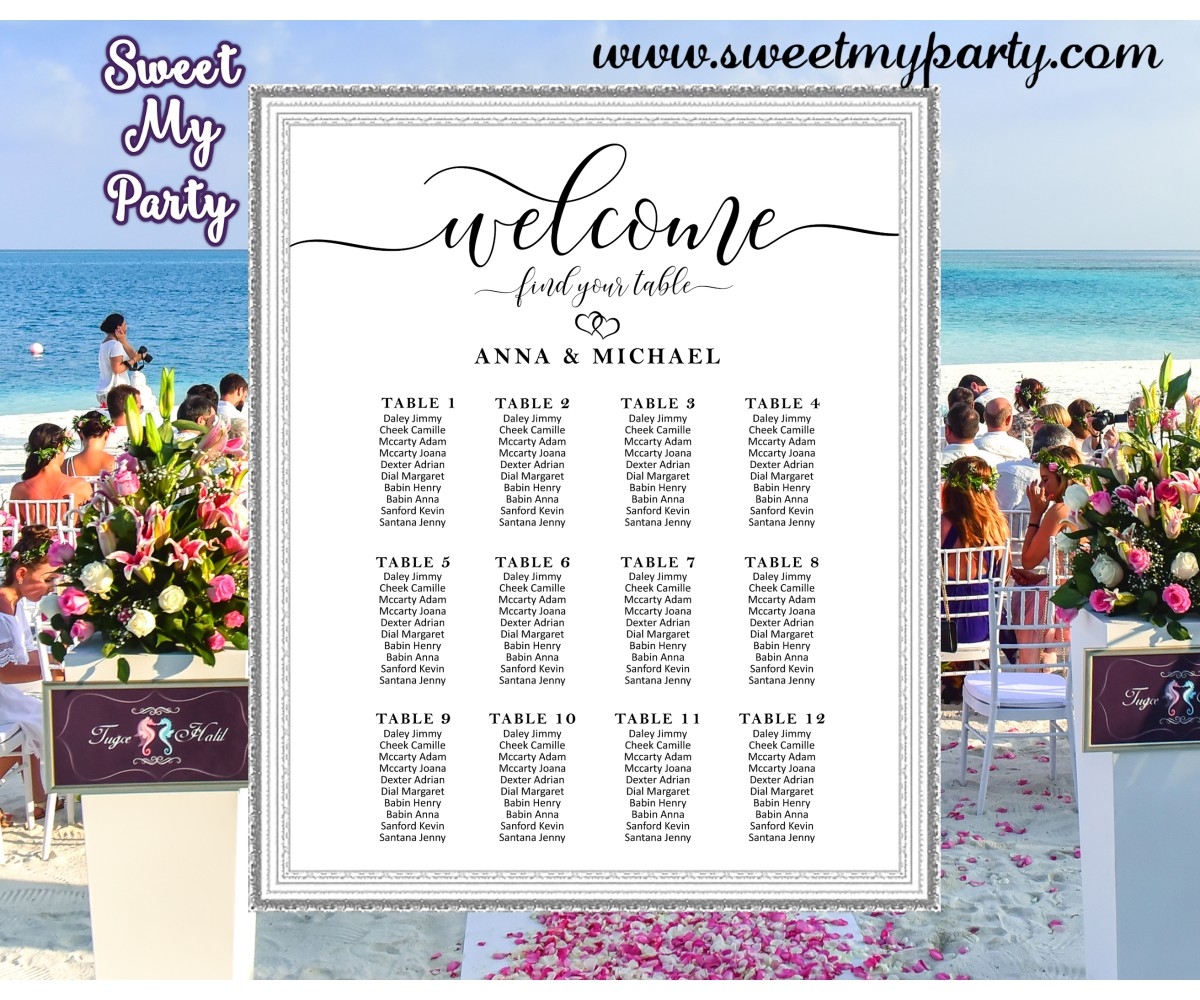 Wedding Seating Chart Rustic Wedding Seating Chart Wedding Seating Plan Rustic Wedding Seating Plan Wedding Reception Table Plan Wedding Seating Chart Ideas Seating Chart For Wedding Wedding Table Seating Plan sweetmyparty