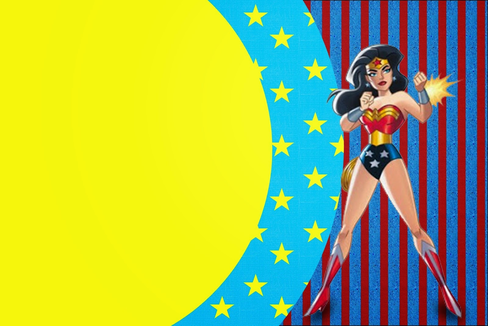 Wonder Woman Free Printable Invitations Oh My Fiesta For Geeks
