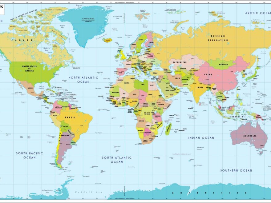 World Map To Print High Quality Maps FREE