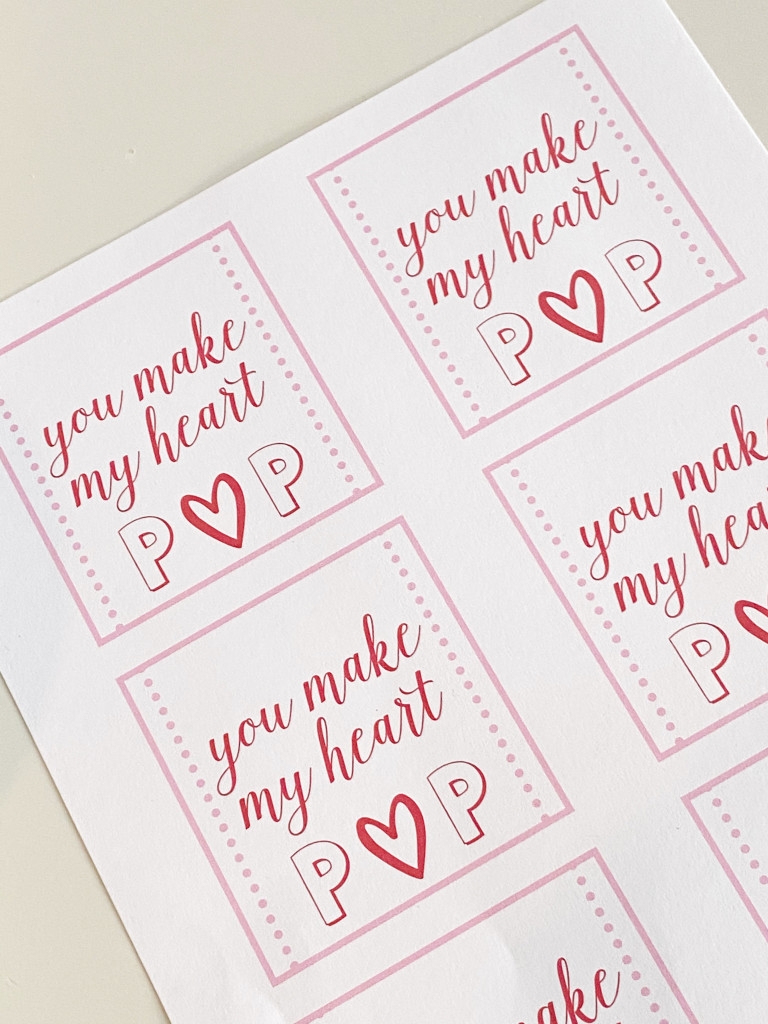 You Make My Heart POP Leah With Love