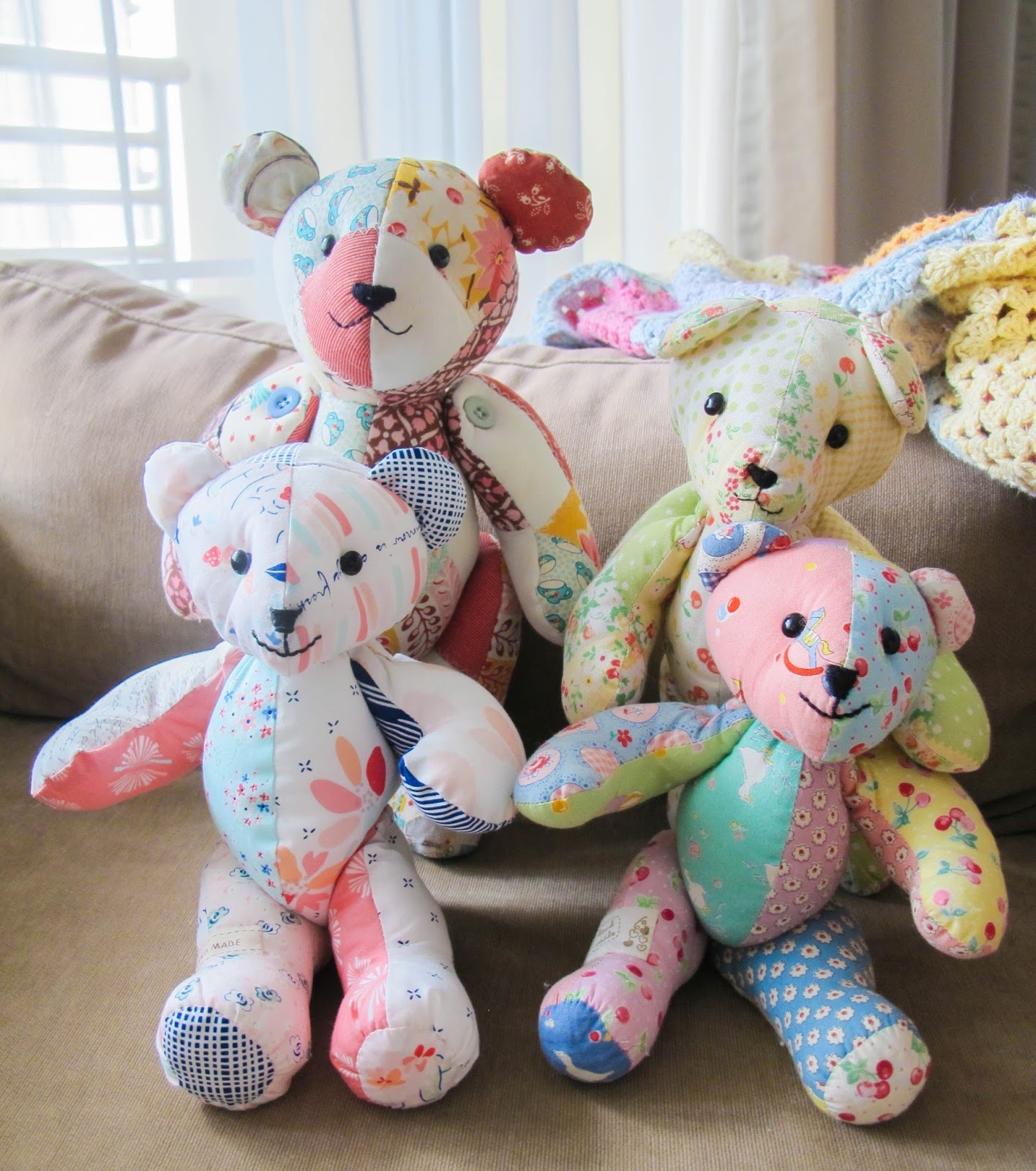 ZakkaArt Teddi The Bear Pattern Free 